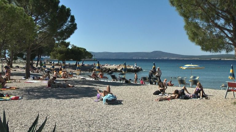 Beaches in Novalja